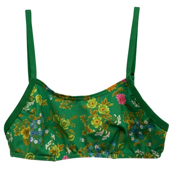 Spell x Free People Flora Bralette Citrus Crush NEW Green Women's XS Cottagecore - Picture 3 of 8